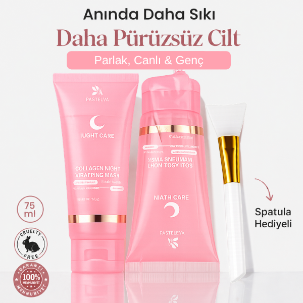 Pastelya™ Soyulabilir Colajen Maske